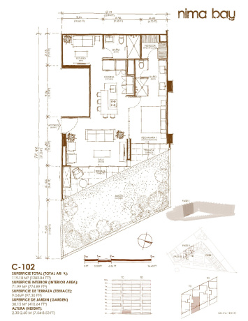 Av. Paseo de la Marina 121, Puerto Vallarta, 48335, 1 Dormitorio Habitaciones, ,Preconstrucción Fase II,Venta,Av. Paseo de la Marina 121,1042